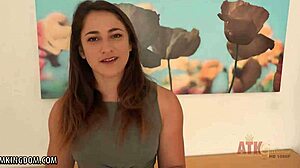 mallory monroe fingers her juicy pussy in solo masturbation.