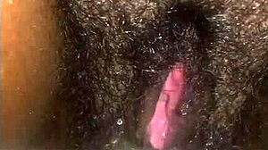 Mrs. Lala Wet with Amateur Ebony Couple Squirting Action