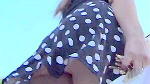 Argentinian upskirt asses in summer view!