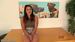 mallory monroe fingers her juicy pussy in solo masturbation.