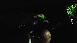 Redhead Strwbrry bends over for huge black cock in outdoor adventure. Tacoandstrwbrrys explore wild deepthroat action under the sun.