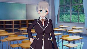 Feisty Asami Gets Tit Massage and Sex