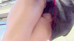 Argentinian upskirt asses in summer view!