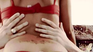 Two brunettes engage in artistic lesbian sex with toys