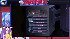 Blonde and redhead share monster cock in anime cumshot