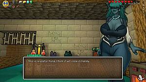 hornycraft parody ep 24: creeper girl and piglette deepthroat me wild