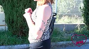 Wendy the slutty coiffeuse loves being watched