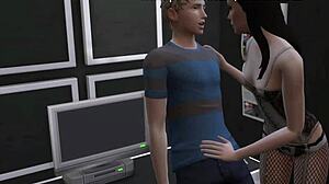 Stepson Chad keeps having wet dreams about riding and deepthroating in missionary style. It’s a wild brunette fantasy!