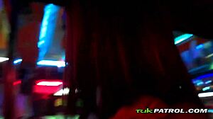 Kinky Asian Girl Feels Intense Pleasure in Hot Black Lingerie During Outdoor Fuck