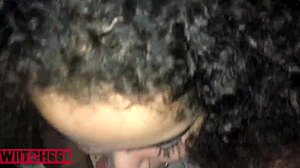 Amateur Brunette with Tattoo Gets Fucked by Pornstar