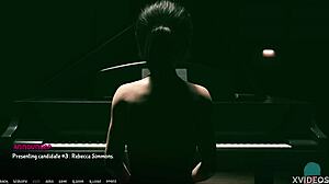 a o a academy 22 - rebecca shines all wet and glossy in teen roleplay