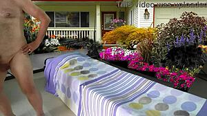 taking care of my baby with agarabas and olpr in outdoor voyeur scene