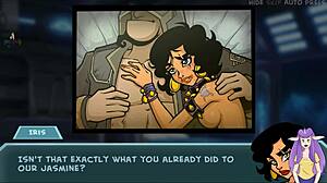 Mi történik ezután a Star Chanel 34 korai 90. részében a voyeur szajhával és a mesterével?