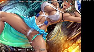 Taimanin RPGX scene 73 english subbed featuring intense action