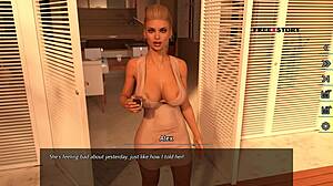 Alex watches Jena shower in dreams of desire