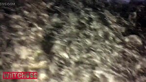 Amateur Brunette with Tattoo Gets Fucked by Pornstar