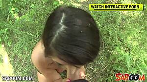 Amateur Compilation of Raw Outdoor Cumshots