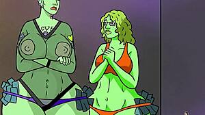 Whoa! Pawg stripper caught in wild hentai trouble 😱