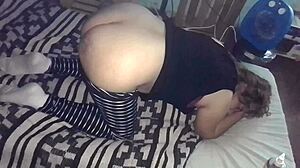 Oh Fuck! Doggystyle in Front of Heater!