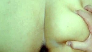 Mexican Wife Bent Over in Doggystyle, Gets Creampie in Vagina