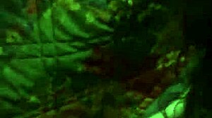 Latina sucking monster cock in couple scene 😍