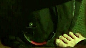 Latina sucking monster cock in couple scene 😍