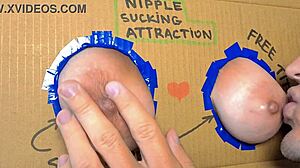 Hey, check this nipple sucking madness with huge tits! 😍