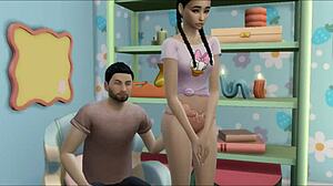 Hey, I'm watching my little niece, she’s bored with toys and wants to ride my hard shaft for fun. Let’s play cowboy all day!