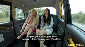 Fake Taxi Driver Gets Pity Fuck from Two Horny Babes