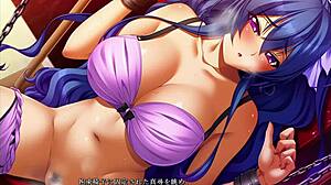 Kutsujoku mahiro bound in bondage anime scene 10 english subbed.