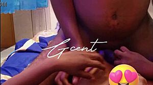 Girlfriend rips clothes, reveals wet big pussy.