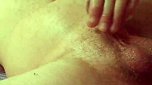 guy dildos his ass, strokes cock, and cums while bound in amateur session