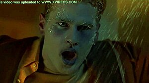 I love Tania Saulnier in her sexy shower.