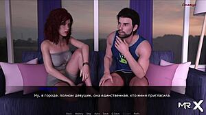 Intense Sex With Redhead In Bedroom Creampie