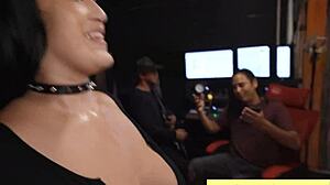 watch nia bleu get fucked by brett maker during band rehearsal