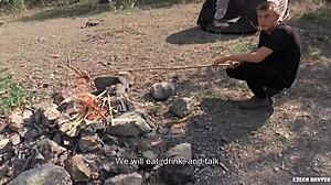 Czech twink takes cock for cash, no hesitation! Czech Hunter 563