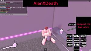 i made her orgasm in roblox 😍