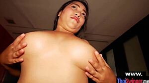 big booty thai amateur barchick gets fucked hard