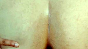 Mexican Wife Bent Over in Doggystyle, Gets Creampie in Vagina