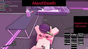 i made her orgasm in roblox 😍