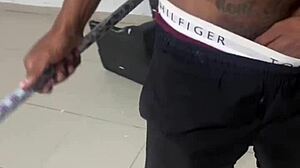 straight painter got unexpected payment from hung twink! 😲