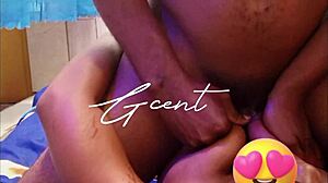 Girlfriend rips clothes, reveals wet big pussy.