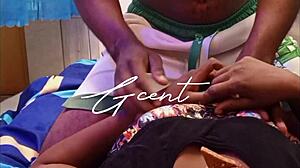 Girlfriend rips clothes, reveals wet big pussy.