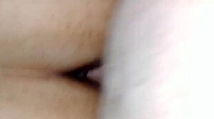 Mexican Wife Bent Over in Doggystyle, Gets Creampie in Vagina