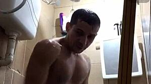 Horny gay gets what he desired in cock and tits