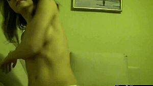 little beauty, watch me strip and tease my pussy on the sofa