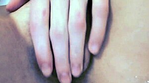 do you see me caressing my pussy in the bathroom with cum and anal?