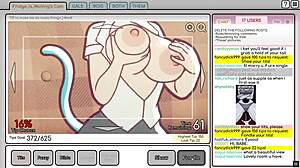 Nicole in Risky Job Hentai: Camgirl Masturbates Watching Exposed Tits in Episode 4