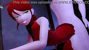 Jaune and Pyrrha Engage in Anal Sex with Big Tits POV