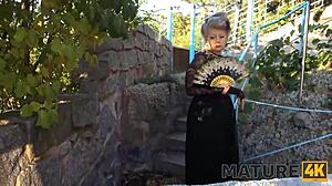 OMG en usko että puhallin sen vanhan kreivittären ulkona... sen pillu kuitenkin... villiä mummotoimintaa vannon